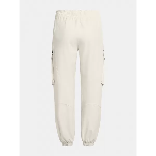  Дамски спортен панталон UNDER ARMOUR UNSTOPPABLE CARGO PANT 1386481-110 БЯЛО 