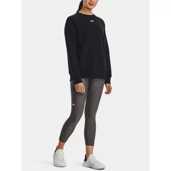  Дамски суичър UNDER ARMOUR RIVAL FLEECE CREW 1379508-001 ЧЕРЕН 