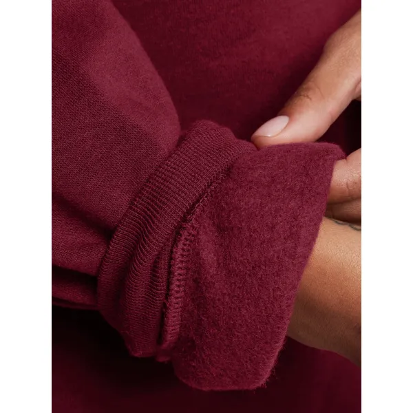  Дамски суичър UNDER ARMOUR ICON FLEECE OS HOODIE 1379495-625 ЧЕРВЕНО 