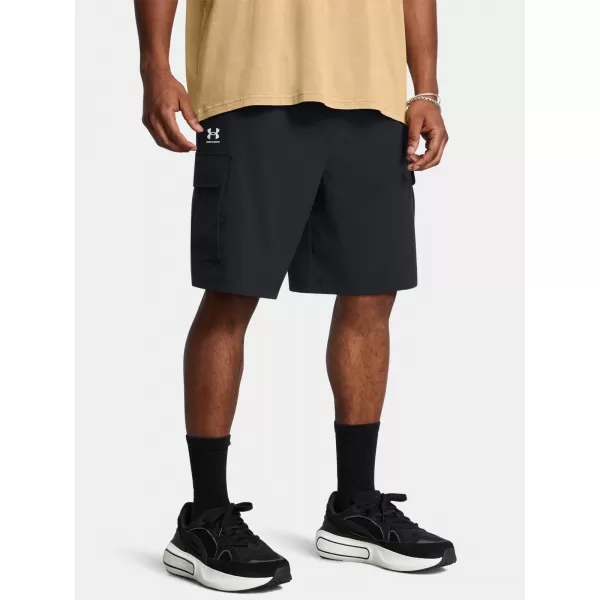  Мъжки шорти UNDER ARMOUR VIBE WOVEN CARGO SHORT 1386560-001 ЧЕРЕН 