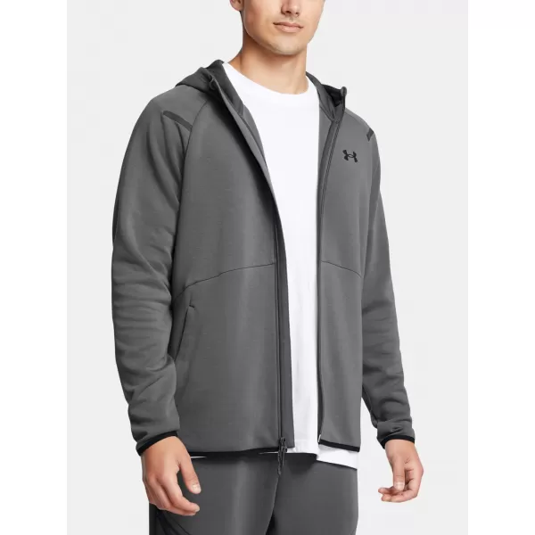  Мъжки суичър UNDER ARMOUR UA UNSTOPPABLE FLC FZ HD EU СИВО 