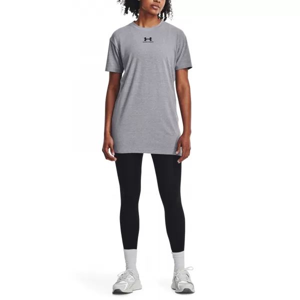  Дамска тениска UNDER ARMOUR W EXTENDED SS NEW 1383429-035 СИВО 