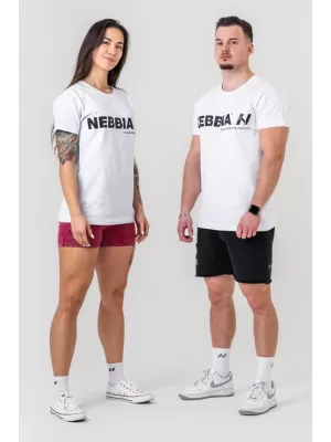 Тениска GYM ESSENTIALS 380 WHITE Nebbia