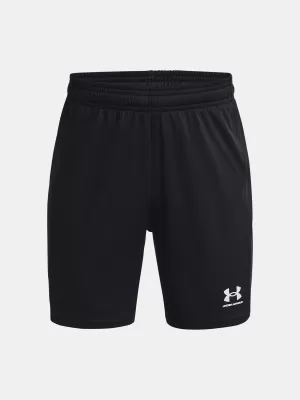 Къси панталонки за момчета UNDER ARMOUR BS CH. KNIT SHORT 1379705-001 ЧЕРЕН