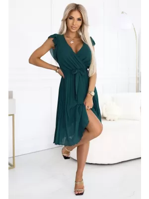 Рокля NUMOCO POLINA 374-8 ЗЕЛЕНО