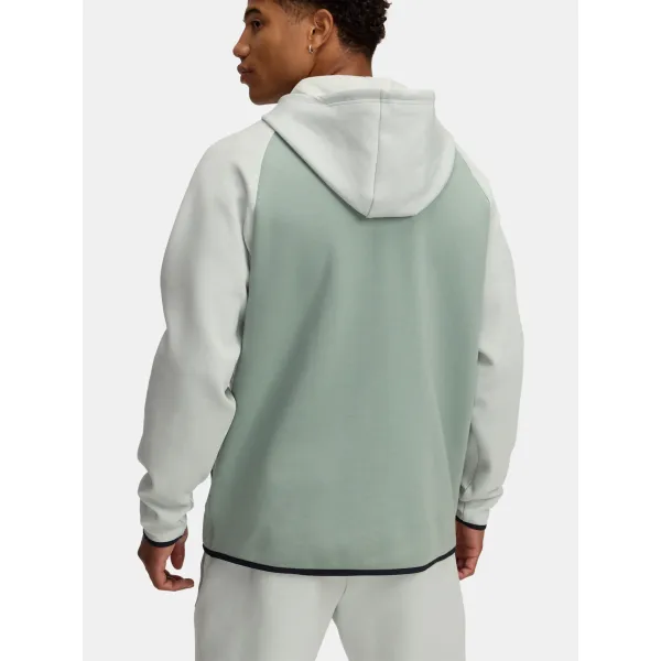  Мъжки суичър UNDER ARMOUR UNSTOPPABLE FLC FZ HD EU 1389352-377 ЗЕЛЕНО 