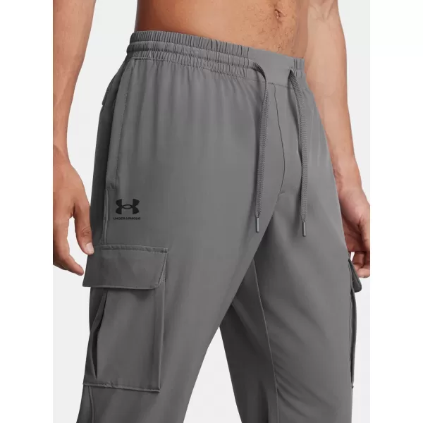  Мъжки спортен панталон UNDER ARMOUR VIBE WOVEN CARGO PANTS 1386558-025 СИВО 