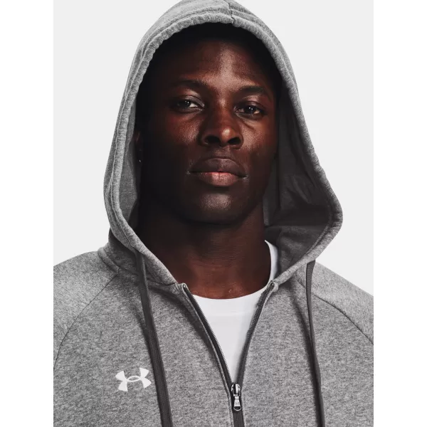  Мъжки суичър UNDER ARMOUR RIVAL FLEECE FZ HOODIE 1379767-025 СИВО 