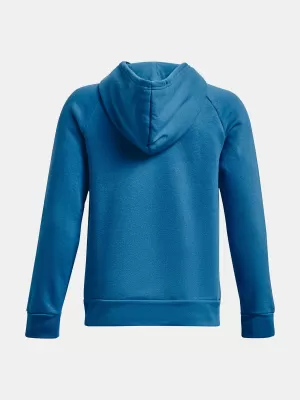 Суичър за момче UNDER ARMOUR RIVAL FLEECE HOODIE 1379792-466 СИНЬО