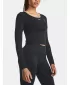 Дамска тениска UNDER ARMOUR TRAIN SEAMLESS LS 1379150-001 ЧЕРЕН