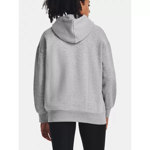  Дамски суичър UNDER ARMOUR ESSENTIAL FLC OS HOODIE 1379495-012 СИВО 