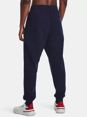 Мъжки спортен панталон UNDER ARMOUR RIVAL FLEECE JOGGERS 1379774-410 СИНЬО