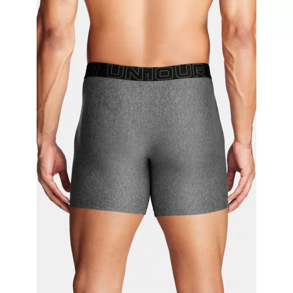  Мъжки боксерки UNDER ARMOUR M PERF TECH 6IN (1KS) 1383849-025 СИВО 