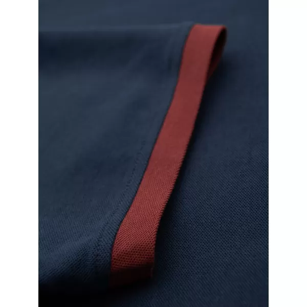  Риза OMBRE OM-TSCT-0198 ТЪМНО СИНЬО 