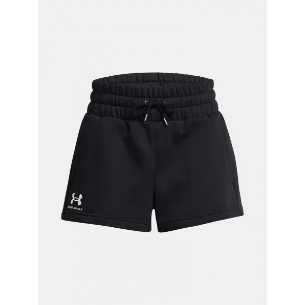  Дамски шорти UNDER ARMOUR ICON FLEECE BOXER SHORTS 1382725-001 ЧЕРЕН 