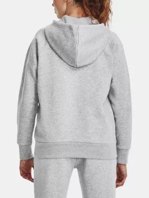 Дамски суичър UNDER ARMOUR RIVAL FLEECE FZ HOODIE 1379497-012 СИВО