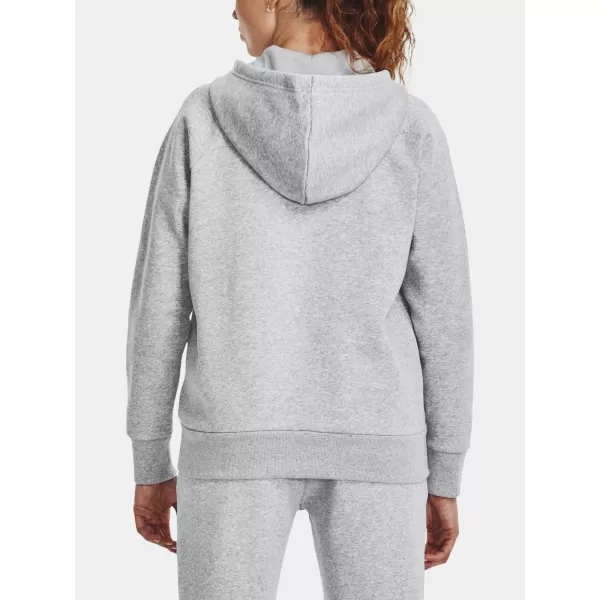  Дамски суичър UNDER ARMOUR RIVAL FLEECE FZ HOODIE 1379497-012 СИВО 