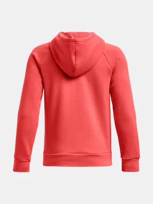 Суичър за момче UNDER ARMOUR RIVAL FLEECE BL HOODIE 1379791-690 ЧЕРВЕНО