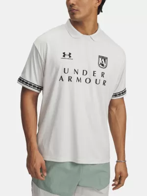 Мъжка тениска UNDER ARMOUR MS 96 TERRACE JSY SS 1390110-110 БЯЛО