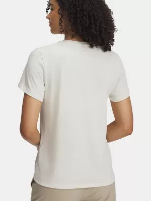 Дамска тениска UNDER ARMOUR HWT BRANDED CORE SS 1389745-279 КАФЯВО
