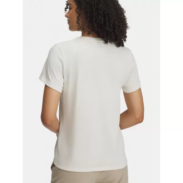  Дамска тениска UNDER ARMOUR HWT BRANDED CORE SS 1389745-279 КАФЯВО 