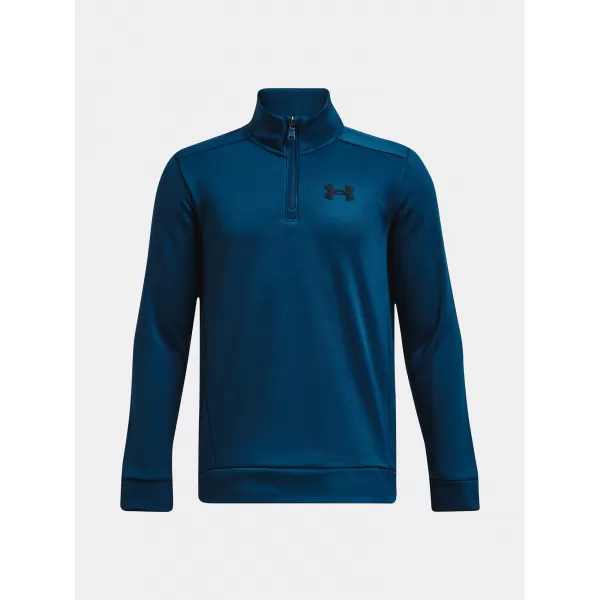  Суичър за момче UNDER ARMOUR ARMOUR FLEECE 1/4 ZIP 1373559-426 СИНЬО 