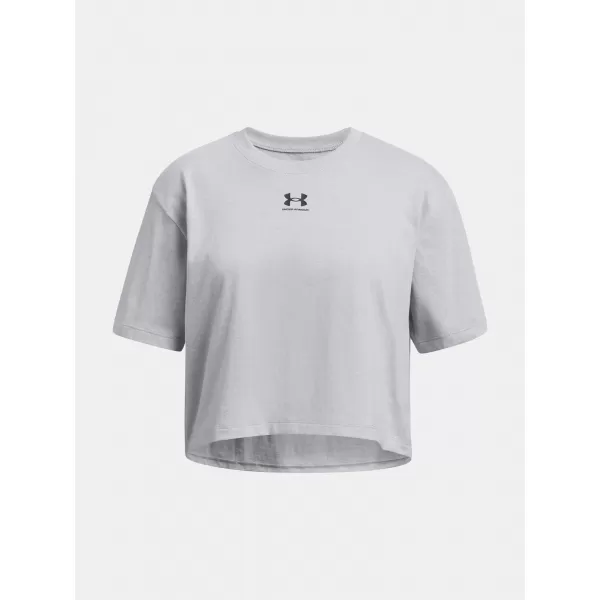  Тениска за момиче UNDER ARMOUR RIVAL SS 1389755-011 СИВО 