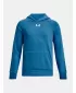 Суичър за момче UNDER ARMOUR RIVAL FLEECE HOODIE 1379792-466 СИНЬО
