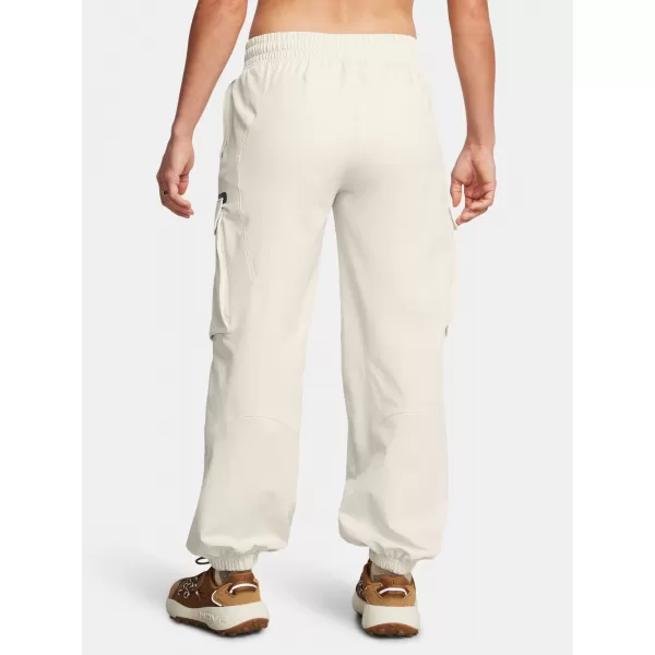  Дамски спортен панталон UNDER ARMOUR UNSTOPPABLE CARGO PANT 1386481-110 БЯЛО 