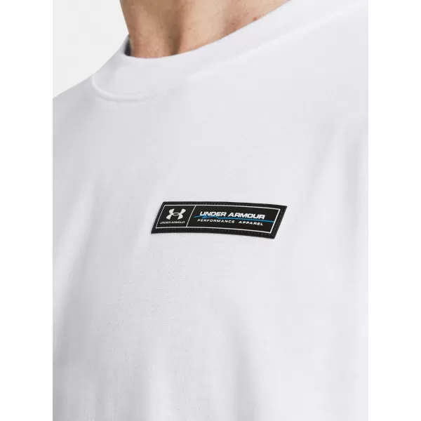  Мъжка тениска UNDER ARMOUR HW ARMOUR LABEL SS 1382831-100 БЯЛО 