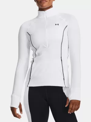 Дамска тениска UNDER ARMOUR TRAIN CW 1/2 ZIP 1379886-100 БЯЛО
