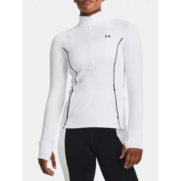  Дамска тениска UNDER ARMOUR TRAIN CW 1/2 ZIP 1379886-100 БЯЛО 
