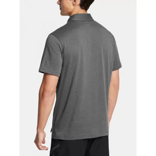  Мъжка тениска UNDER ARMOUR ICON POLO 1386608-025 СИВО 