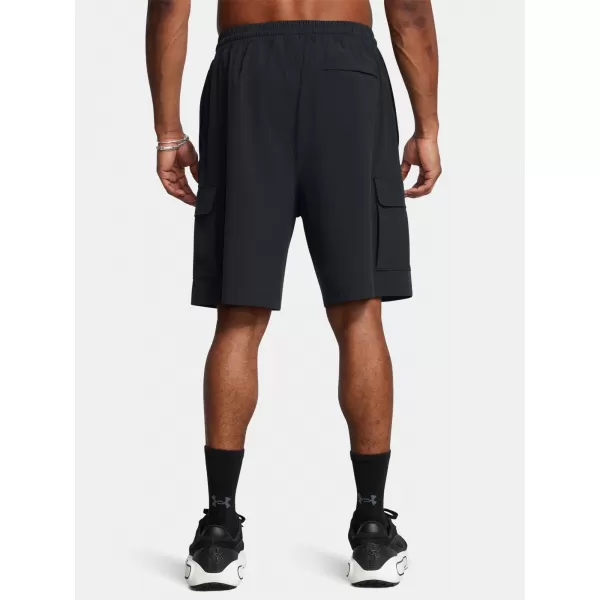  Мъжки шорти UNDER ARMOUR VIBE WOVEN CARGO SHORT 1386560-001 ЧЕРЕН 