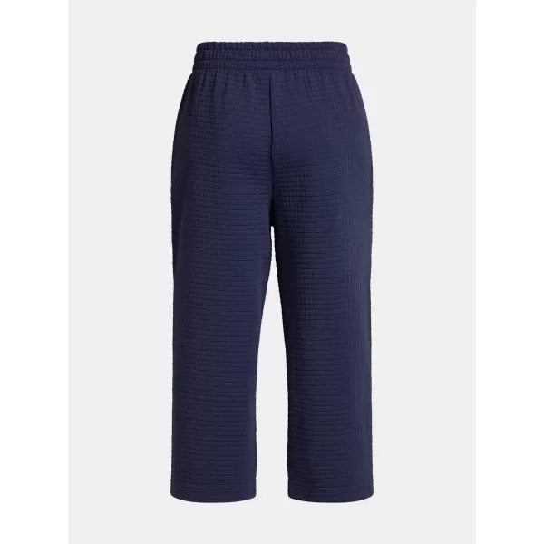  Дамски спортен панталон UNDER ARMOUR UNSTOPPABLE FLC GRID CROP 1386492-410 СИНЬО 