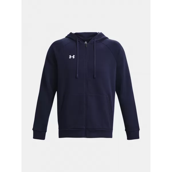  Мъжки суичър UNDER ARMOUR RIVAL FLEECE FZ HOODIE 1379767-410 СИНЬО 