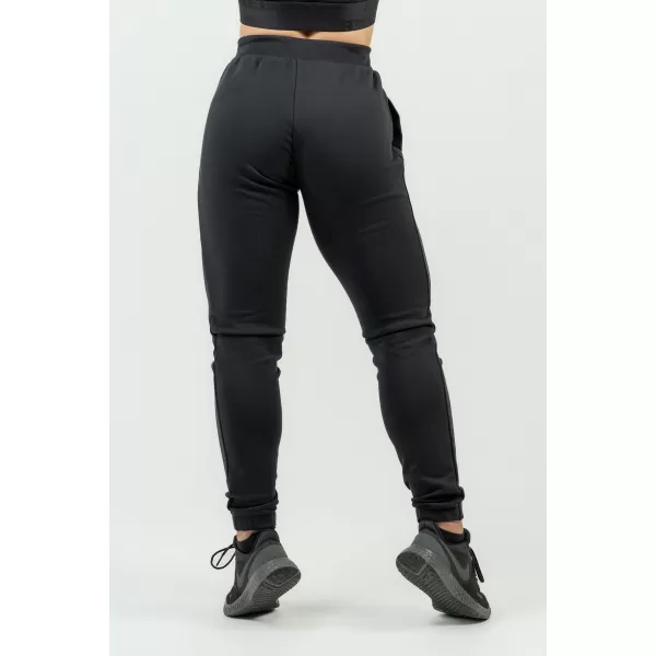  Дамски широк широк спортен панталон INTENSE 846 BLACK Nebbia 