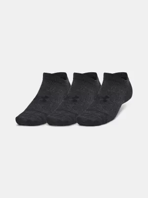 Чорапи UNDER ARMOUR ESSENTIAL NO SHOW (3 PÁRY) 1382623-001 ЧЕРЕН