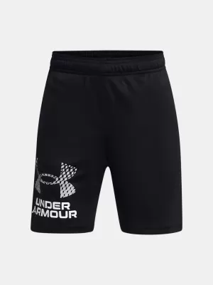 Къси панталонки за момчета UNDER ARMOUR TECH LOGO SHORTS 1383333-001 ЧЕРЕН