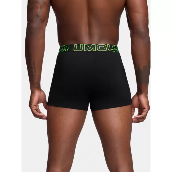  Мъжки боксерки UNDER ARMOUR M PERF COTTON 3IN (3KS) 1383891-004 ЧЕРЕН 