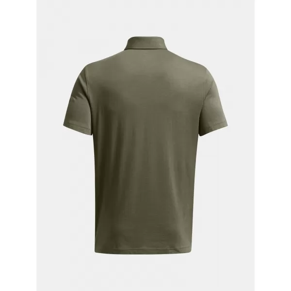  Мъжка тениска UNDER ARMOUR ICON POLO 1386608-390 ЗЕЛЕНО 
