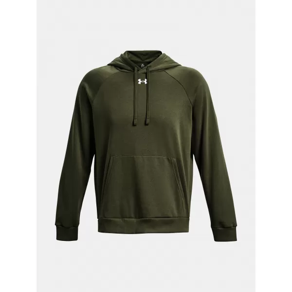 Мъжки суичър UNDER ARMOUR RIVAL FLEECE HOODIE 1379757-390 ЗЕЛЕНО 