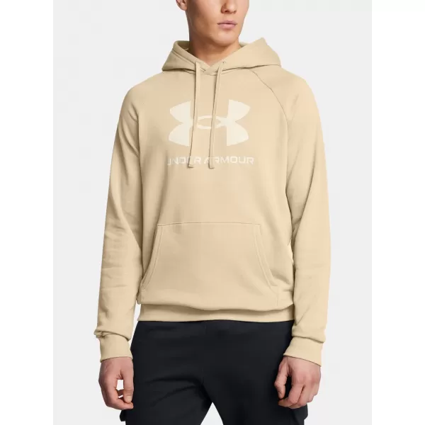  Мъжки суичър UNDER ARMOUR RIVAL FLEECE LOGO HD 1379758-299 КАФЯВО 