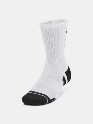 Чорапи UNDER ARMOUR PERF TECH NOV CREW (3 PÁRY) 1379515-101 БЯЛО