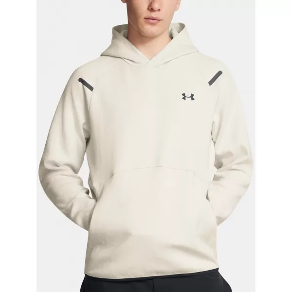  Мъжки суичър UNDER ARMOUR UNSTOPPABLE FLC HD EU 1389350-110 БЯЛО 