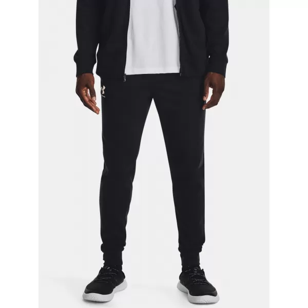  Мъжки спортен панталон UNDER ARMOUR RIVAL TERRY JOGGER 1380843-001 ЧЕРЕН 