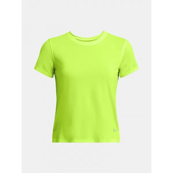  Дамска тениска UNDER ARMOUR LAUNCH SHORTSLEEVE 1382434-731 ЗЕЛЕНО 
