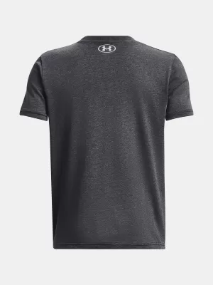 Момчешка тениска UNDER ARMOUR B LOGO WORDMARK SS 1380747-001 ЧЕРЕН