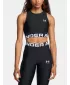 Дамски потник UNDER ARMOUR HEATGEAR RIB TANK 1388694-001 ЧЕРЕН