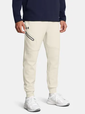 Мъжки спортен панталон UNDER ARMOUR UNSTOPPABLE FLC JGR EU 1389353-110 БЯЛО
